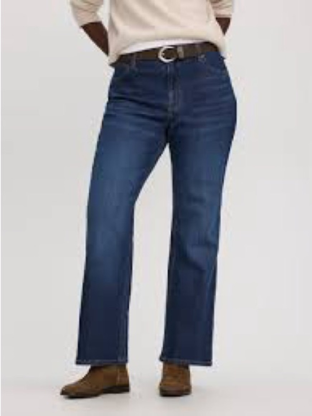 NWT Reitmans boot cut Jeans in medium Blue denim women’s 18 petite